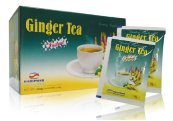 Trà Gừng Hòa Tan Hadiphar giúp kích thích tiêu hóa